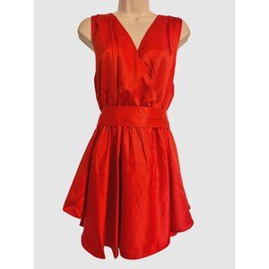 Inspir NY By Tezza Size Medium Satin Back Crepe Mini Dress Fiesta NWT Inspired $